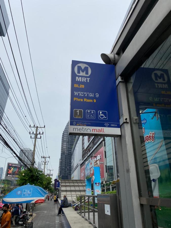 Sura Hostel Bangkok Near Mrt Phra Ram 9 Exterior foto